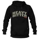 PRIDE OR DIE heavy hitter hoodie -black